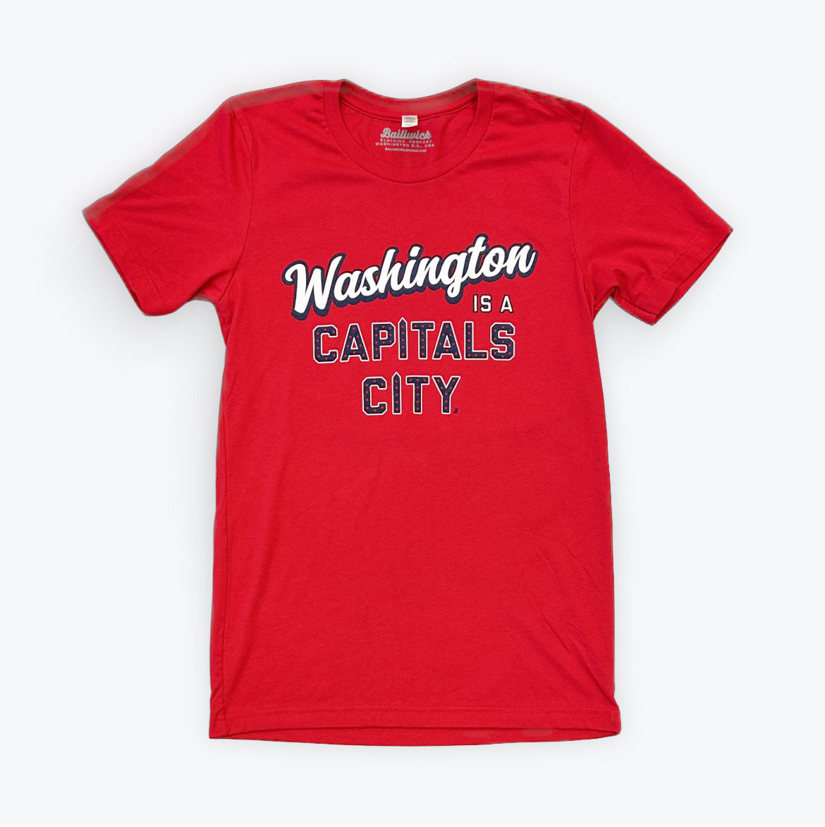 Unisex Red ' Washington is a Capitals City' T-shirt