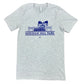 Gray t-shirt with 'Meridian Hill Park' graphic design on a white background