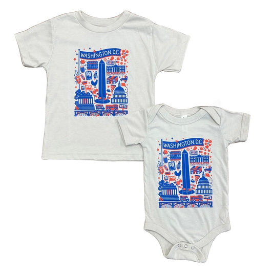 Infant & Toddler - DC Landmarks - Heather Dust