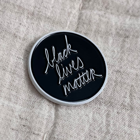 Black Lives Matter Enamel Pin
