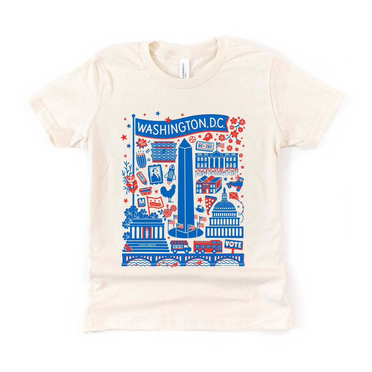 YOUTH - DC Landmarks Shirt - Vintage White