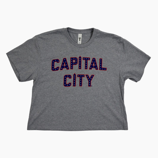 Ladies 'Capital City' Crop Top - Assorted Colors