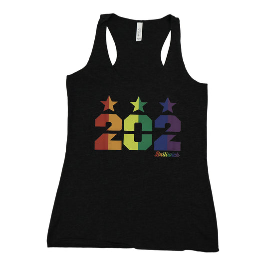Ladies 202 Stars Pride Rainbow Tank