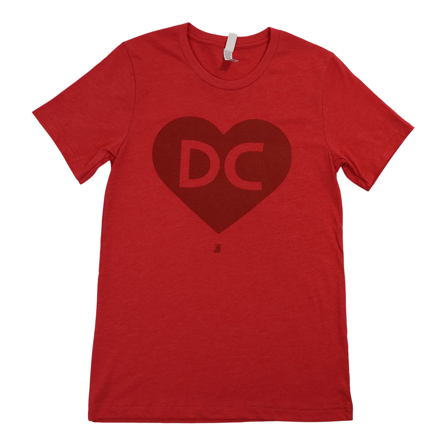 Unisex Heather Red "DC Heart"