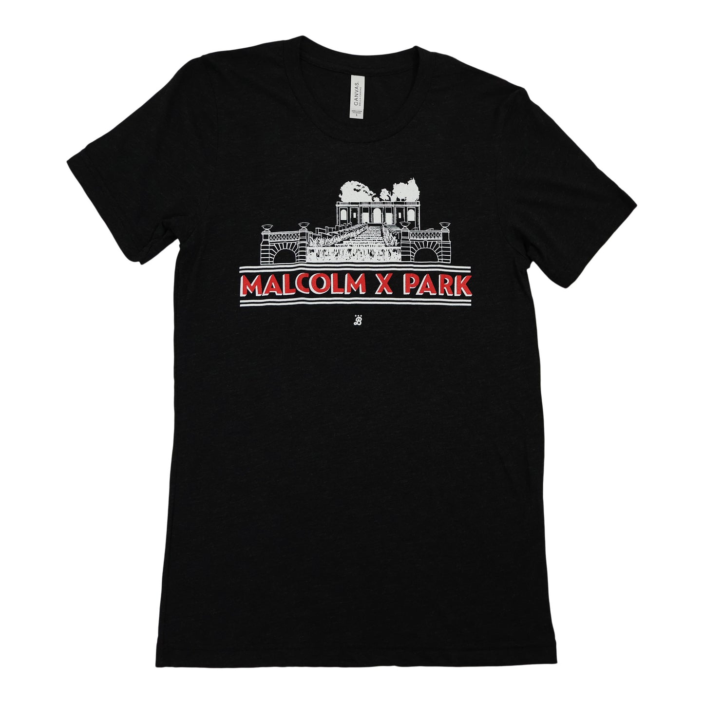 Unisex "Malcolm X Park" Charcoal Black Triblend shirt