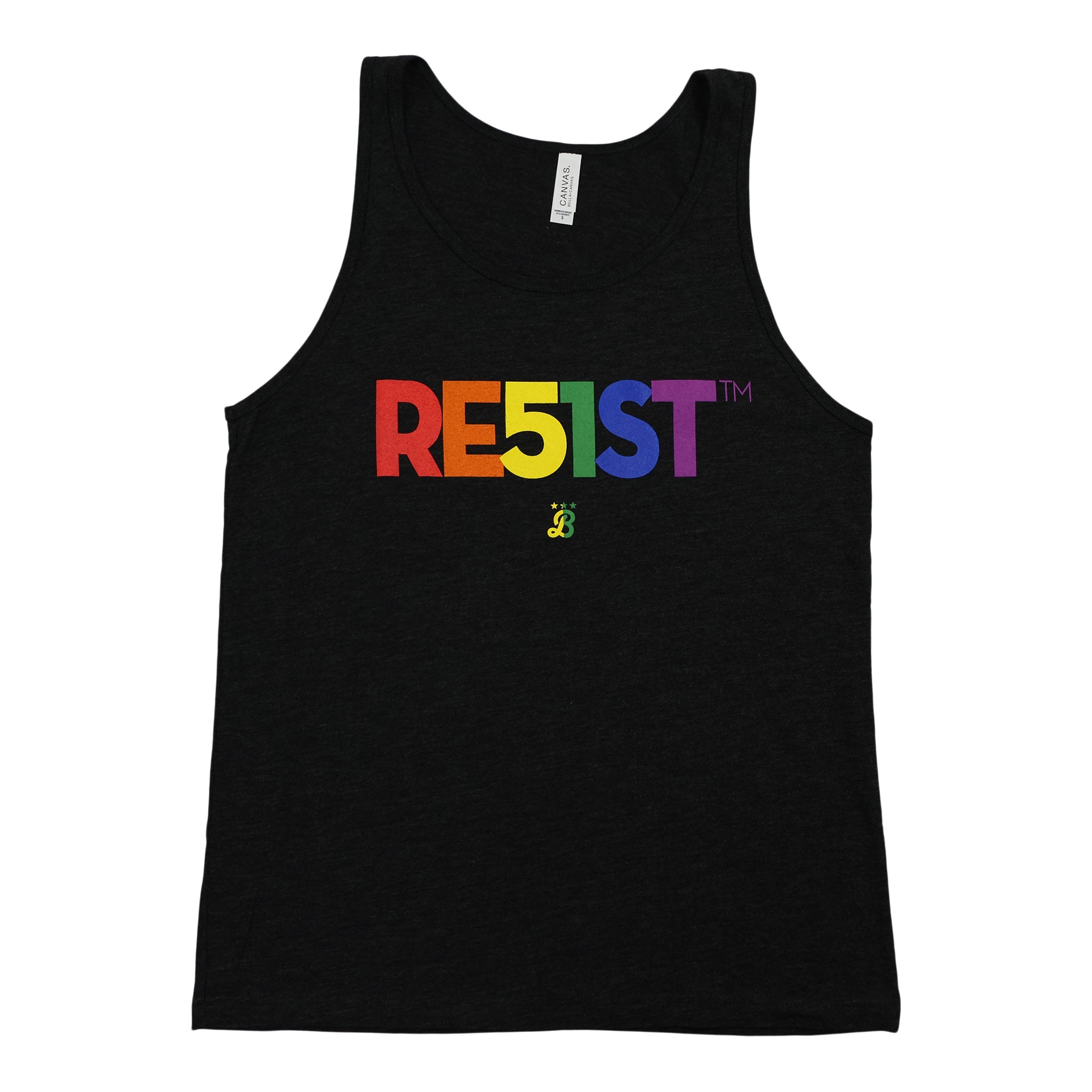 Unisex RE51ST Pride Rainbow Tank – Bailiwick Clothing