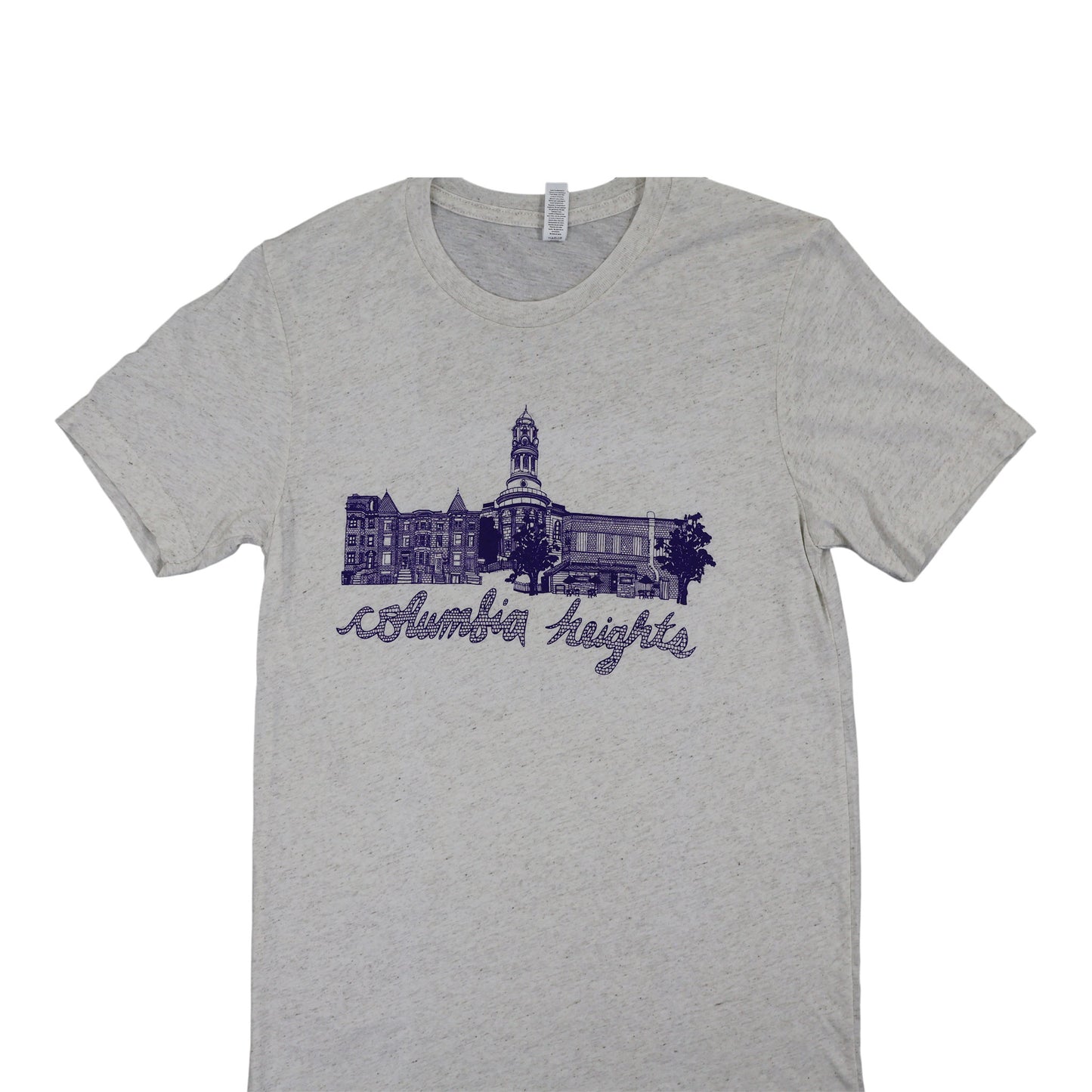 Unisex "Columbia Heights" Oatmeal Triblend shirt