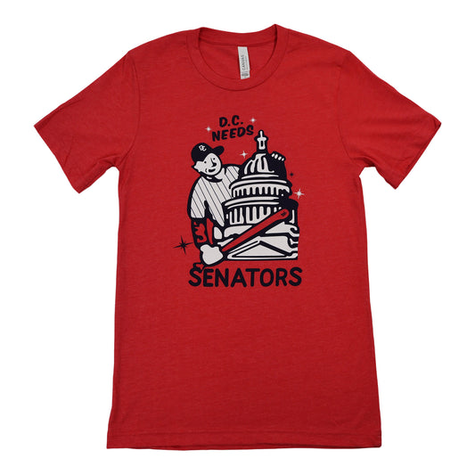 Unisex "DC Needs Senators" T-shirt