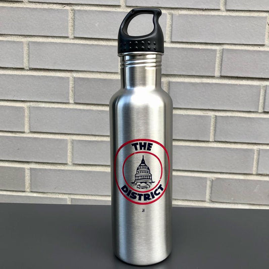 District Seal Stainless Steel Water Bottle